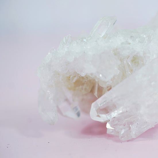 Crystal Quartz Gemstone Necklace Feel Good Fine Jewelry Best vibrations Chakra Healing Energy